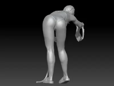 car wash girl 2025 7 3D print model