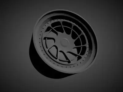 Rotiform YVR scalable and Printable rim 3D print model