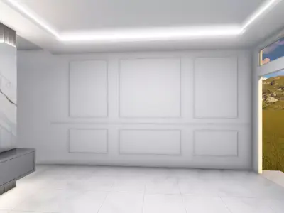 Living Room 3D print model