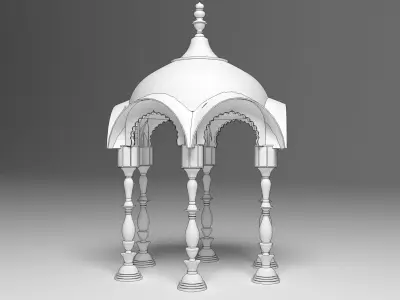 Indian Vedi 3D model