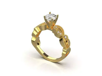 ring code 177 3D print model