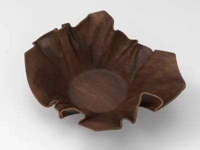 Irregular Vase Low-poly 3D model