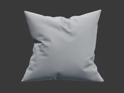 Floral Pillow 1 3D model