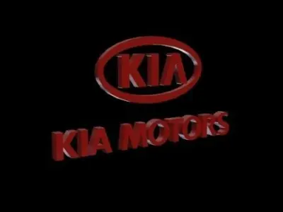 KIA MOTOR LOGO 3D model