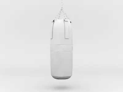 Punshing Bag Low-poly 3D model