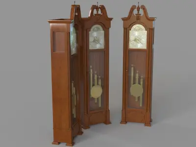 Howard Miller Grandfather Clock 3D model