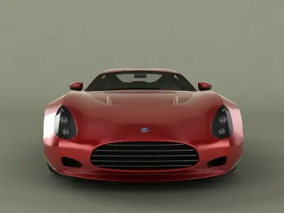 AC 378 GT Zagato 3D model