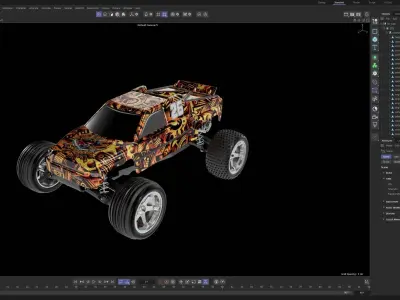 Remote Control Vehicle  3D model