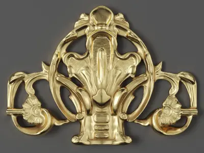 Trim Ornament 19 Low-poly 3D model