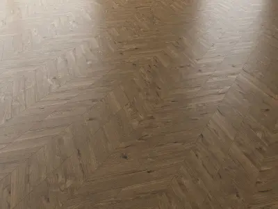 Parquet Oak Estate NEW Brushed set 1 3D model