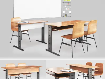Classroom- kindergarten 3D Model Collection