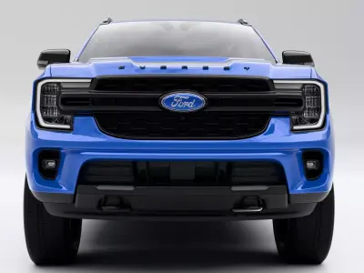 Ford Everest Sport 2023 Low-poly 3D model