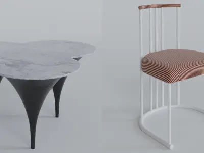 Luxcore Furniture Pack II 3D model