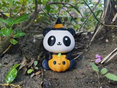 Halloween Special - Panda 3D print model
