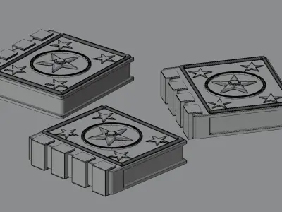 Magic Book Style 1 3D model