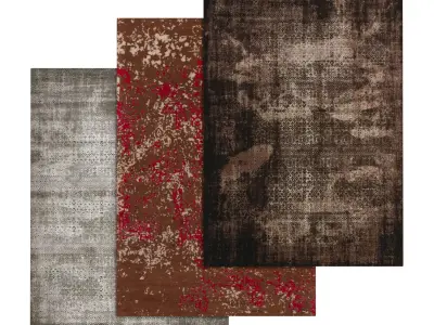 Rug Set 1109 3D model