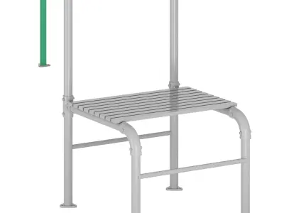 JUNIOR JUNGLE MONKEY BAR MODULE - LIFESPAN KIDS 3D model