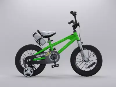 Bicycle-PBR Low-poly 3D model