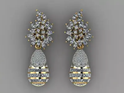 FASION EARING  3D model