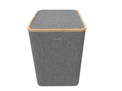Laundry Basket with Lid 3D model