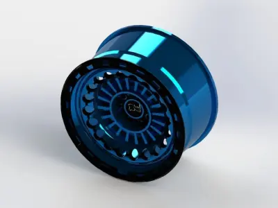 Cast rim BLACK RHINO - SENTINEL 3D model