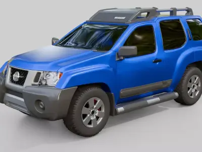 Nissan Xterra 2012 3D model
