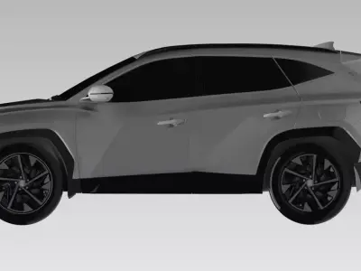 Hyundai Tucson 2024 3D model