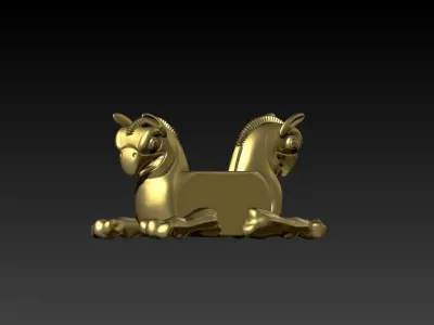 Achaemenid Persian griffin 3D model