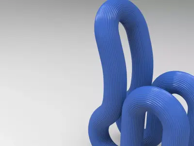Pettuse Chair Low-poly 3D model