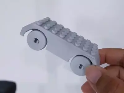Lego parts - lego car 3D print model