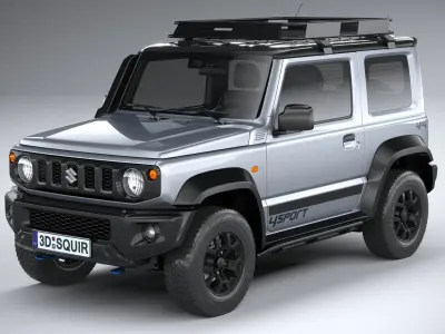 Suzuki Jimny Sierra 2022 3D model