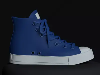 Shoe sneaker 3D model