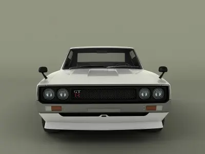 Nissan Skyline GT-R C110 3D model