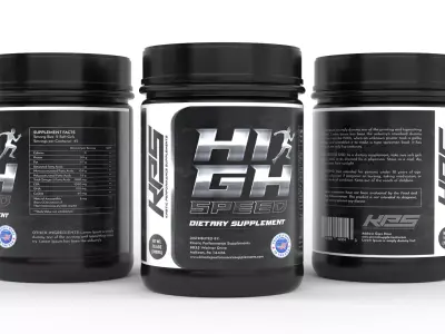 Protein Powder 3D model 22