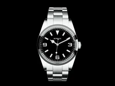 Rowlex - Steel Low-poly 3D model