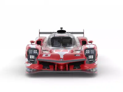 Toyota GR010 Hybrid 2025 WEC 3D model