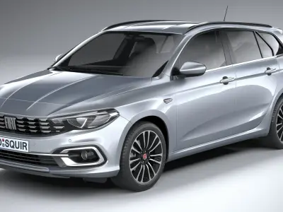Fiat Tipo Station Wagon 2021 3D model