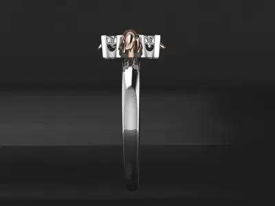 Ring Tiffany  3D print model