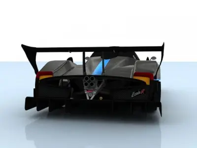 Pagani Zonda R 3D model