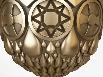 Church bowl for 3D printing 3D print model