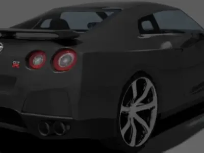 nissan sky line gtr 3D model