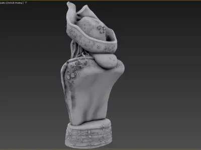 Davy Jones  3D Printable Model of the Legendary Sea Captain 3D print model