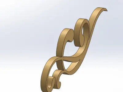 Ornament - Design F2 3D print model