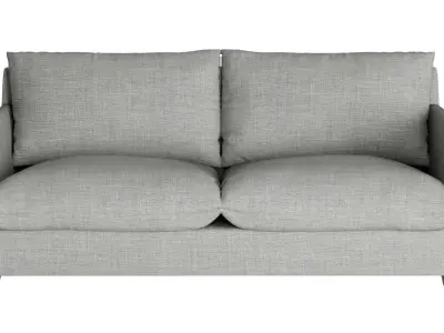 Melange Grey Sofa 3D model