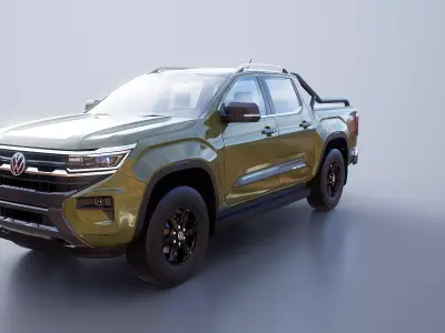 VW Amarok Pan Americana Low-poly 3D model