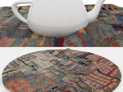 Rugs No 283 Low-poly 3D model