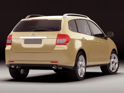 Generic Modern SUV 3D model