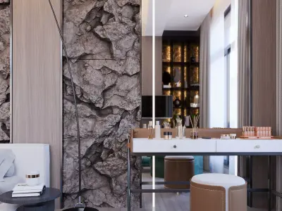 bedroom design 3D model