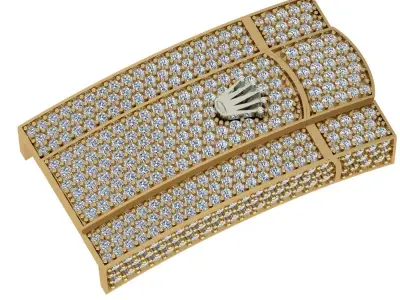  rolex watch lock 3D print model  3D print model