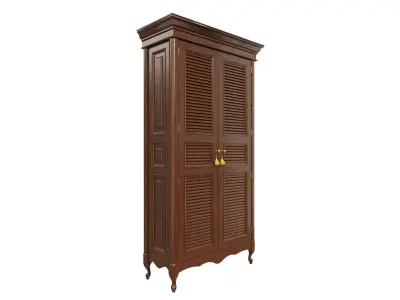 Classic cabinet 06 04 3D model